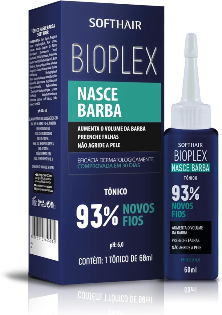 tônico de barba
